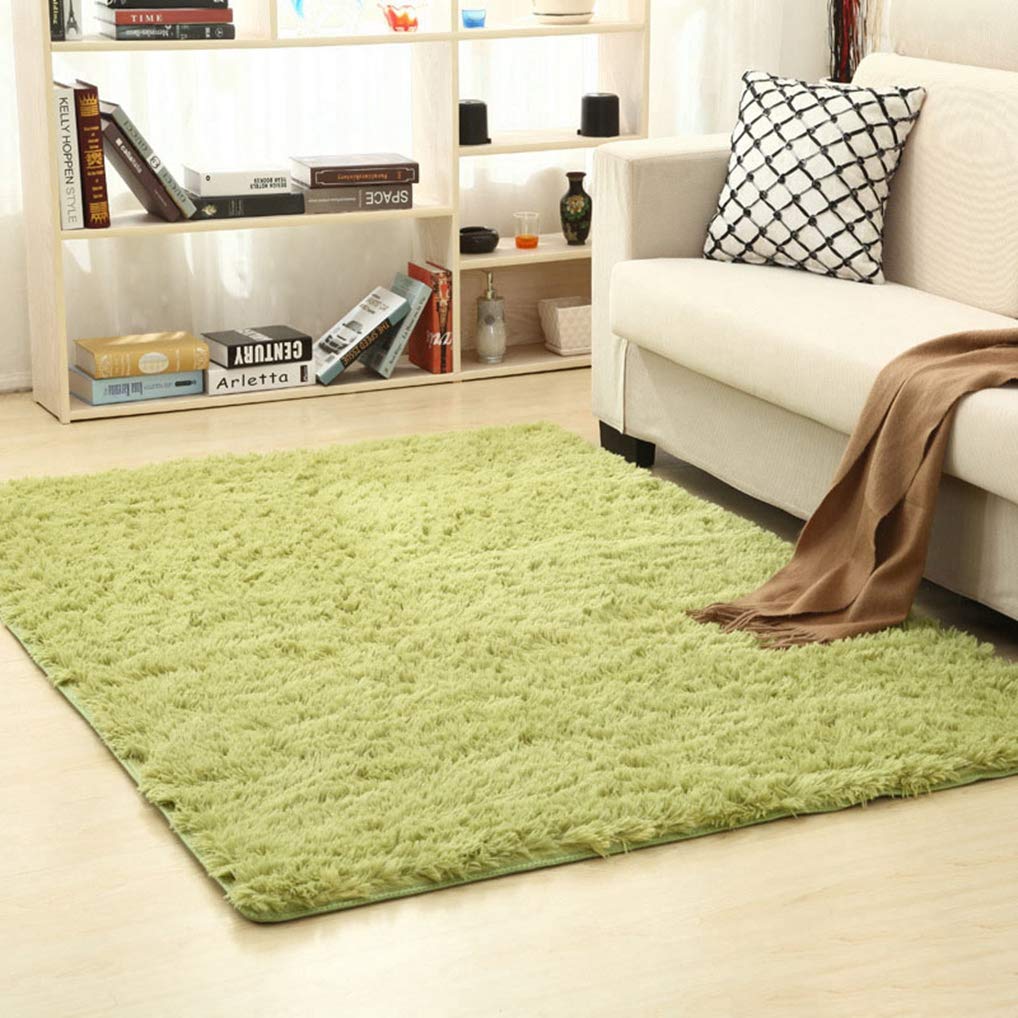 洗えるシャギーラグ　120×160cm グリーン　カーペット Amazon | シャギーラグ 長方形 120*160 シャギー ラグ ダーク